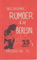Kat, de (Albers) 13 - Rumoer in Berlijn, Softcover (Hoenderos Algemene Tijdschriften Exploitatie)