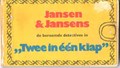 Kuifje - Reclame  - Jansen & Jansens de beroemde detectives - Twee in een klap, Softcover (Persil)