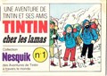 Kuifje - Reclame 1 - Kuifje bij de lama's - Tintin chez les lamas, Softcover (Nesquik)