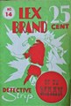 Lex Brand 14 - Op de maan, Softcover, Eerste druk (1953), Lex Brand - Bell Studio 2 reeks (Bell Studio)