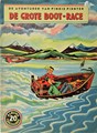 Pinkie Pienter 20 - De grote boot-race, Softcover, Eerste druk (1958), Tricolores reeks (Mulder & zoon)