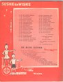 Suske en Wiske - Tweekleurenreeks Hollands 35 - De kaartendans, Softcover, Eerste druk (1962) (Standaard Boekhandel)