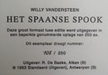 Suske en Wiske - De Baeke 9 - Het Spaanse spook, Hardcover (R. De Baeke)