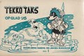 Tekko Taks 1 - Tekko Taks op glad ijs, Softcover, Eerste druk (1947), Tekko Taks (Dagblad Trouw)