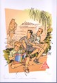 Bob Evers 3 - Drie jongens op een onbewoond eiland, Hardcover+prent (Boumaar)