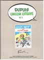 Dupuis Unicum 7 - Guust - De flatersaga, Hc+Gesigneerd, Eerste druk (1982) (Dupuis)