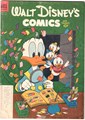 Walt Disney's - Comics 161 - Walt Disney's comics and stories 161, Softcover, Eerste druk (1954) (Dell Comic)
