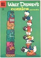 Walt Disney's - Comics 186 - Walt Disney's comics and stories 186, Softcover, Eerste druk (1956) (Dell Comic)