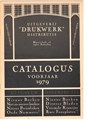 Catalogus  - Catalogus Drukwerk voorjaar 1979, Softcover (Drukwerk)