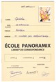 Asterix  - École Panoramix - persdossier - Carnet de correspondance, Persdossier (Albert René)