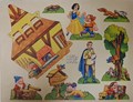 Walt Disney - Diversen  - The House of the Seven Dwarfs - Dean's Cut-Out Book, Softcover, Eerste druk (1938) (Dean & Son)