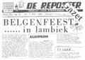 Reporter, de   - Eerste jaargang compleet - 19 delen - Dagblad voor stripminnend Nederland, Softcover (Stripwinkel Lambiek)