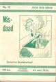 Dick Bos - Nooitgedacht 13 - Misdaad - Nooitgedacht, Softcover (Nooitgedacht)