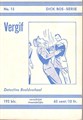 Dick Bos - Nooitgedacht 15 - Vergif - Nooitgedacht, Softcover (Nooitgedacht)