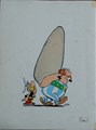 Asterix 11 - Asterix en de koperen ketel, Softcover, Eerste druk (1971) (Lombard/Standaard)