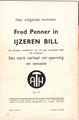 Fred Penner 17 - Fred Penner in De laatste kogel, Softcover, Eerste druk (1955) (A.T.H.)