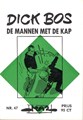 Dick Bos - Maz beeldbibliotheek 47 - De mannen met de kap, Softcover, Eerste druk (1965) (Maz-Beeldbibliotheek)