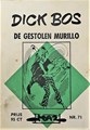 Dick Bos - Maz beeldbibliotheek 71 - De gestolen Murillo, Softcover, Eerste druk (1967) (Maz-Beeldbibliotheek)