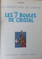 Kuifje - Franstalig (Tintin) 12 - Les 7 Boules de Cristal, Hardcover, Eerste druk (1948), Tintin Casterman Couleurs, 1942-1964 (Casterman)