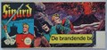 Sigürd - Strijder Voor vrijheid en rechtvaardigheid 35 - De brandende berg, Softcover, Eerste druk (1962) (Metropolis)