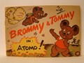 Brommy en Tommy 1 - Brommy en Tommy in : Atomo !, Softcover, Eerste druk (1959) (Het Parool)
