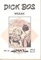 Dick Bos - Maz beeldbibliotheek 56 - Wraak, Softcover, Eerste druk (1966) (Maz-Beeldbibliotheek)