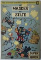 Robbedoes en Kwabbernoot 10 - Het masker der stilte, Softcover, Eerste druk (1958) (Dupuis)