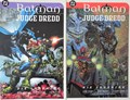 Batman - Judge Dredd  - Die Laughing - deel 1+2 compleet, Softcover (DC Comics)