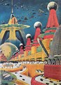 David Kyle - diversen  - A Pictorial history of science fiction, Hc+Stofomslag (Hamlyn)