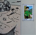 Kuifje - Diversen  - Le timbre voyage avec Tintin, Hc+linnen rug (Moulinsart)