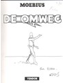 Moebius - Losse albums  - De Omweg, Hc+Dédicace, Eerste druk (1980) (Yendor)