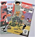 Kari Lente - Reclame  - Rombouts - Complete reeks van 2 delen - Het versteende woud + De rookteut, Softcover, Eerste druk (1975) (Rombouts)