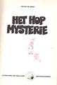 Peter de Smet - diversen  - Het hop mysterie, Softcover + Dédicace (De Meulder)