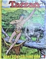 Tarzan - diversen  - Giant Story Coloring Book, Sc+linnen rug, Eerste druk (1978) (Parkes Run)