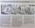 Bommel en Tom Poes - Krantenuitgaves 115 h - Heer Bommel en Bom Bom de geweldige, Krantenknipsel (Noordhollands Dagblad)