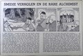 Smidje Verholen - krantenuitgaves 3 - Smidje Verholen en de rare alchemist, Krantenknipsel, Eerste druk (1950) (Overijsselsch Dagblad)