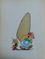 Asterix 5 - Asterix en de gladiatoren, Softcover, Eerste druk (1971) (De Geïllustreerde Pers)