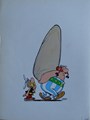 Asterix 12 - Asterix en de koperen ketel, Softcover, Eerste druk (1971) (De Geïllustreerde Pers)