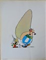 Asterix 25 - De diepe kloof - Vlaamse tekst, Softcover, Eerste druk (1980) (Albert René)