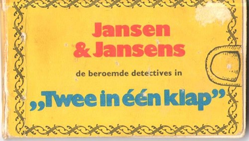 Kuifje - Reclame  - Jansen & Jansens de beroemde detectives - Twee in een klap