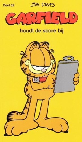 Garfield - Pockets (gekleurd) 82 - Houdt de score bij