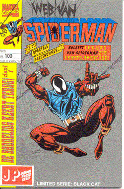 Web van Spiderman 100 - De banneling keert terug deel 1 + Black Cat