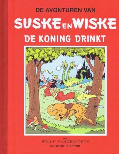 Suske en Wiske - Klassiek Rode reeks - Ongekleurd 6 - De koning drinkt