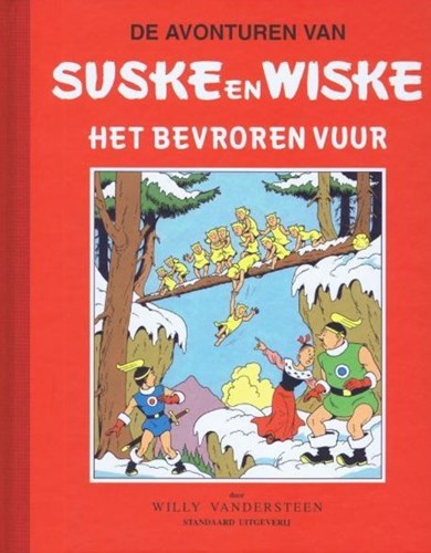 Suske en Wiske - Klassiek Rode reeks - Ongekleurd 19 - Het bevroren vuur