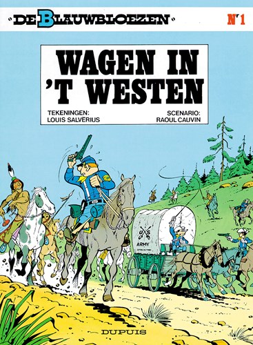 Blauwbloezen, de 1 - Wagen in 't Westen