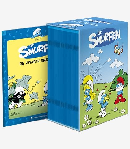 Smurfen, de - Diversen  - 34 grootse Smurfenstrips - box