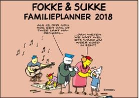 Fokke en Sukke - Kalenders 2018 - Familieplanner 2018