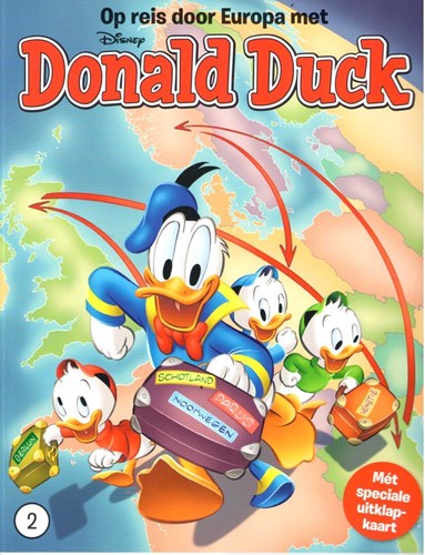 Donald Duck - Op reis door Europa met, 2 - Op reis door Europa met Donald Duck