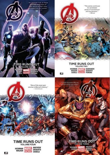 Avengers by Jonathan Hickman 1-4 - Time runs out - complete set