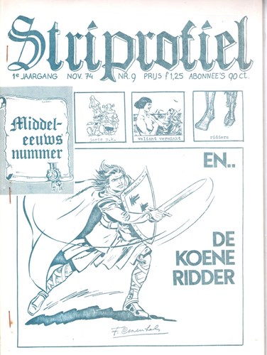 Striprofiel 9 - Middeleeuws nummer